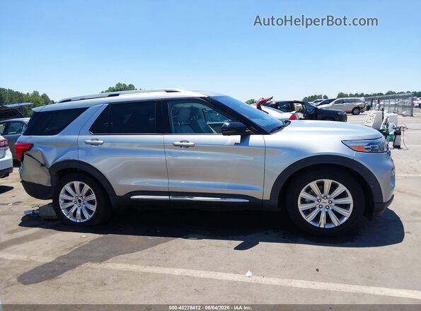 1FMSK7FH8MGA56253 2021 FORD EXPLORER Silver Вид задньої частини салону