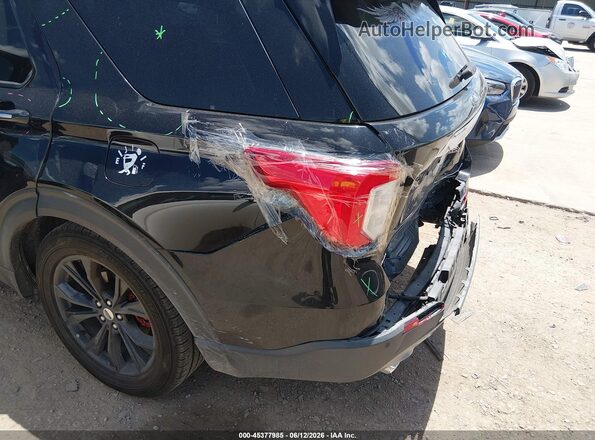 1FMSK7FH8MGA85056 2021 FORD EXPLORER Black Вид спереду