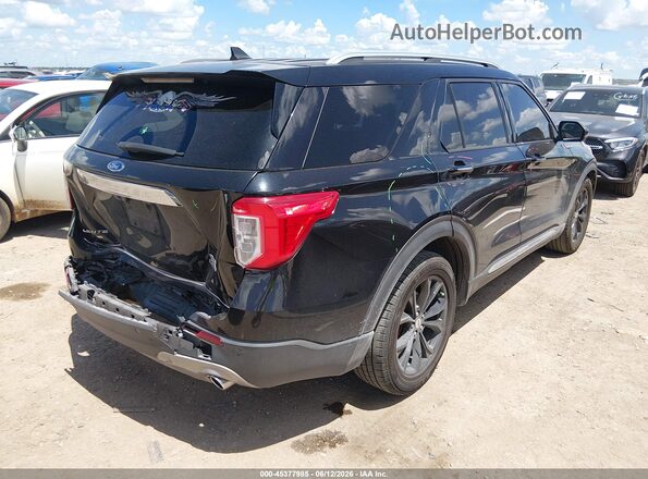 1FMSK7FH8MGA85056 2021 FORD EXPLORER Black Задня права чверть