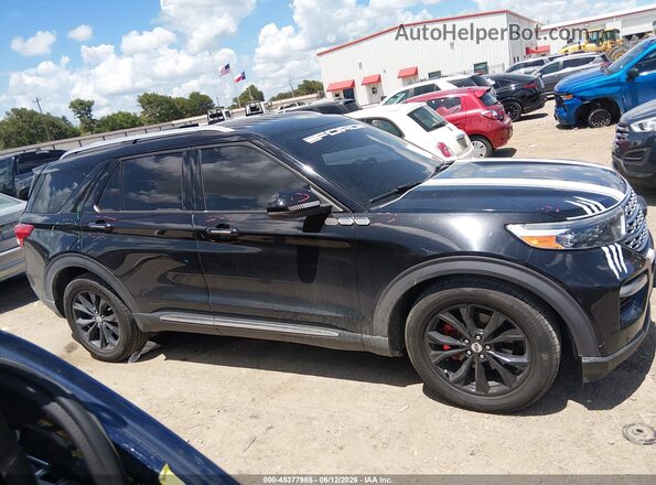 1FMSK7FH8MGA85056 2021 FORD EXPLORER Black Вид задньої частини салону