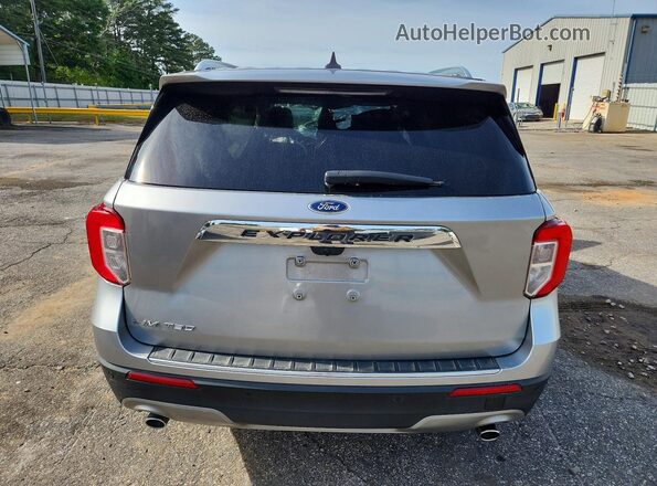 1FMSK7FH8MGB36006 2021 FORD EXPLORER Silver Вид ззаду