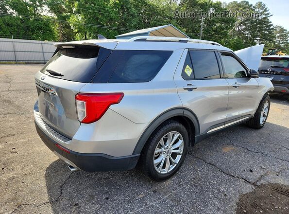 1FMSK7FH8MGB36006 2021 FORD EXPLORER Silver Задня права чверть
