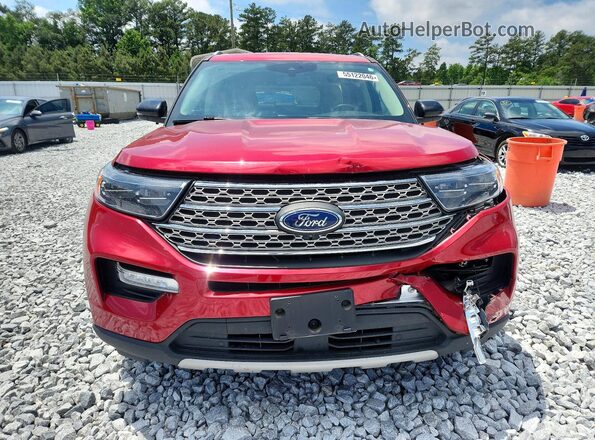 1FMSK7FH8MGC45016 2021 FORD EXPLORER Red 