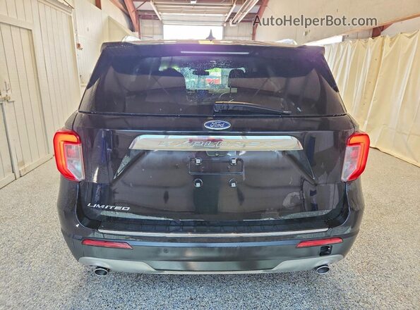 1FMSK7FH8RGA61072 2024 FORD EXPLORER Черный Вид сзади