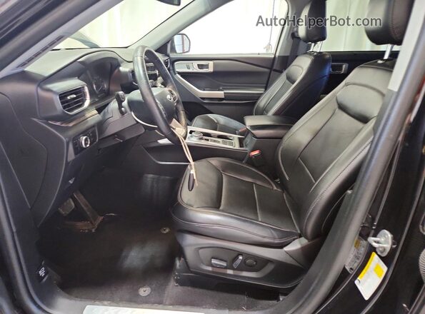 1FMSK7FH8RGA61072 2024 FORD EXPLORER Черный Вид салона спереди