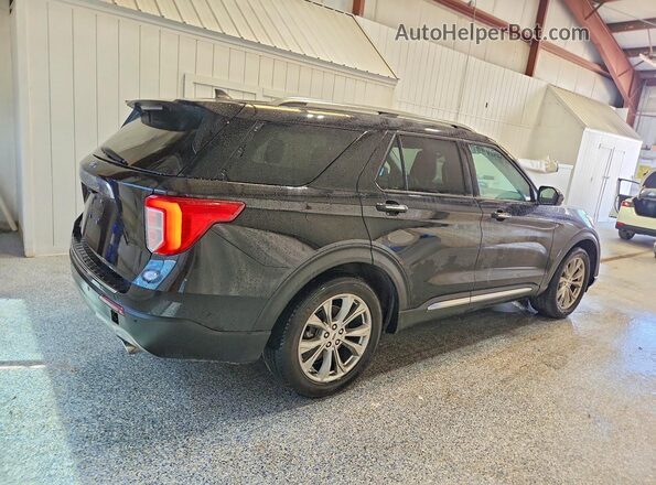 1FMSK7FH8RGA61072 2024 FORD EXPLORER Черный Задняя правая четверть