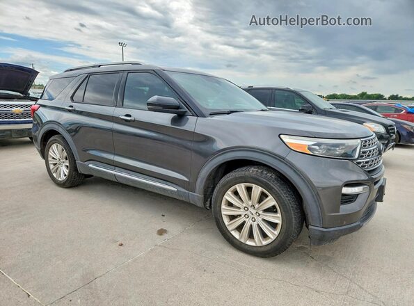 1FMSK7FH9LGA52226 2020 FORD EXPLORER Серый Передняя правая четверть