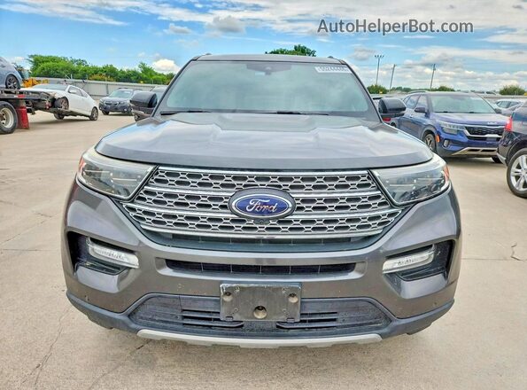 1FMSK7FH9LGA52226 2020 FORD EXPLORER Серый Вид спереди