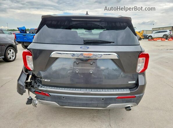 1FMSK7FH9LGA52226 2020 FORD EXPLORER Серый Вид сзади