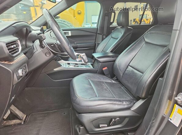 1FMSK7FH9LGA52226 2020 FORD EXPLORER Серый Вид салона спереди