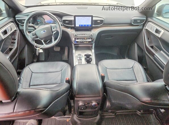 1FMSK7FH9LGA52226 2020 FORD EXPLORER Серый Вид панели приборов