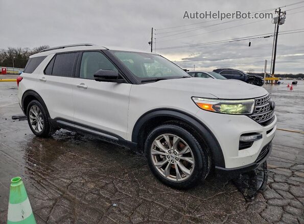 1FMSK7FH9MGB83822 2021 FORD EXPLORER White წინა მარჯვენა