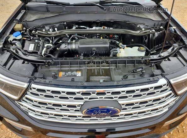 1FMSK7FH9NGA51113 2022 FORD EXPLORER Gray Շարժիչի բաժամունքի տեսք