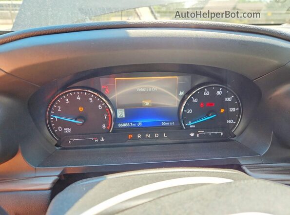 1FMSK7FH9NGA51113 2022 FORD EXPLORER Gray Սարքավորումների վահանակի տեսք