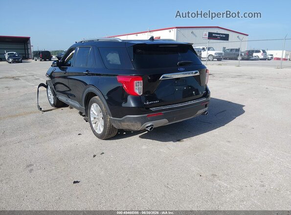 1FMSK7FHXLGA69777 2020 FORD EXPLORER Black Հետևի ձախ