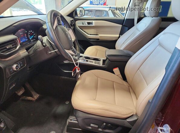 1FMSK7FHXNGA81267 2022 FORD EXPLORER Burgundy 