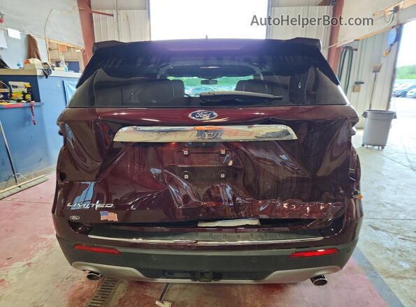 1FMSK7FHXNGA81267 2022 FORD EXPLORER Burgundy 