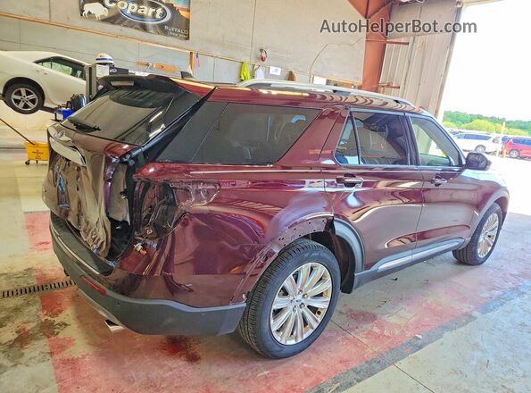 1FMSK7FHXNGA81267 2022 FORD EXPLORER Burgundy 