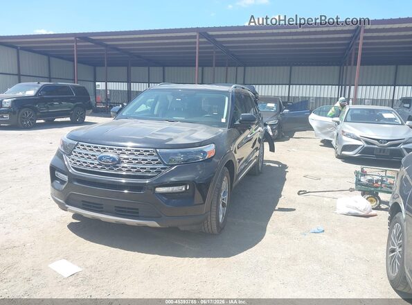 1FMSK7FHXPGA05390 2023 FORD EXPLORER Black Передня ліва чверть