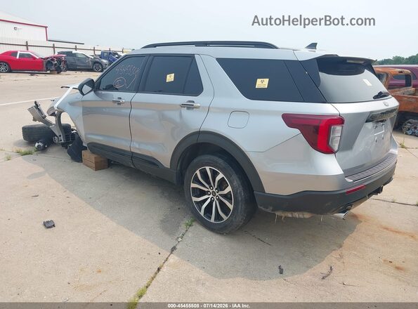 1FMSK7KH2NGA86629 2022 FORD EXPLORER Silver Задня ліва чверть