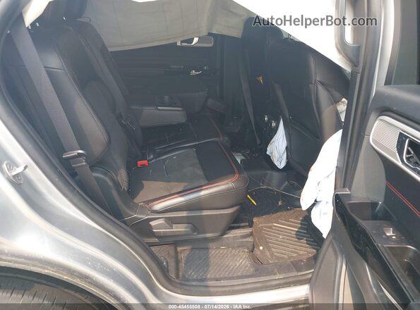 1FMSK7KH2NGA86629 2022 FORD EXPLORER Silver Вид наклейки з VIN-кодом