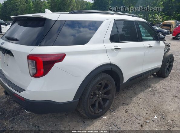 1FMSK7KH3PGA25843 2023 FORD EXPLORER White Հետևի աջ