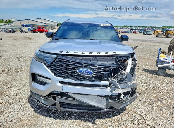 1FMSK7KH7NGA18391 2022 FORD EXPLORER Silver Vista frontal