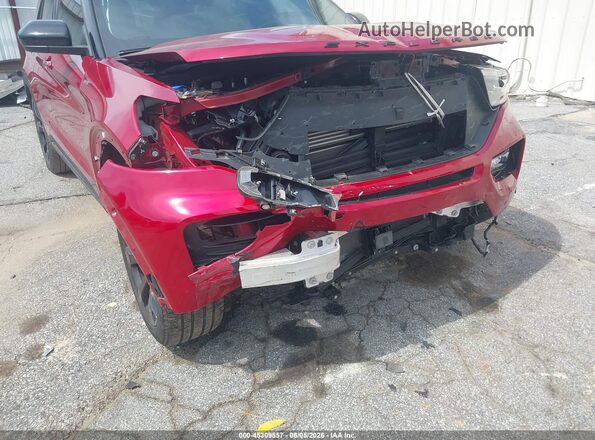 1FMSK7KH8RGA45296 2024 FORD EXPLORER Красный Вид спереди