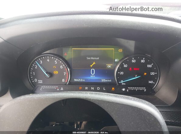 1FMSK7KH8RGA45296 2024 FORD EXPLORER Красный Вид задних сидений