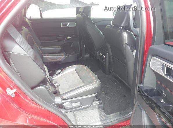 1FMSK7KH8RGA45296 2024 FORD EXPLORER Красный Вид наклейки с VIN-кодом