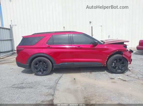 1FMSK7KH8RGA45296 2024 FORD EXPLORER Красный Вид задней части салона