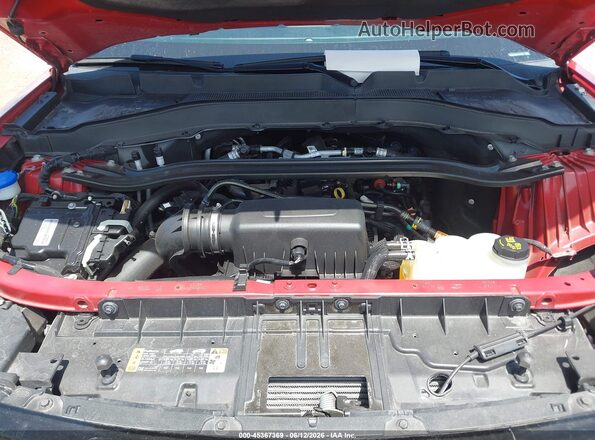 1FMSK7KH9PGB52824 2023 FORD EXPLORER Red უკანა ხედი