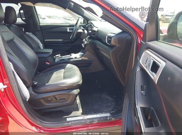 1FMSK7KH9PGB52824 2023 FORD EXPLORER Red წინა სალონის ხედი