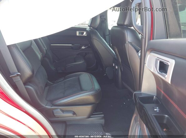 1FMSK7KH9PGB52824 2023 FORD EXPLORER Red VIN კოდის სტიკერის ხედი