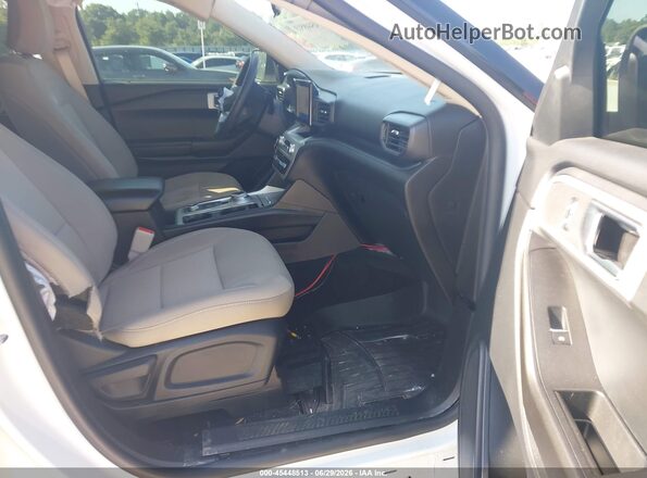 1FMSK8BB7MGC23189 2021 FORD EXPLORER Белый Вид салона спереди