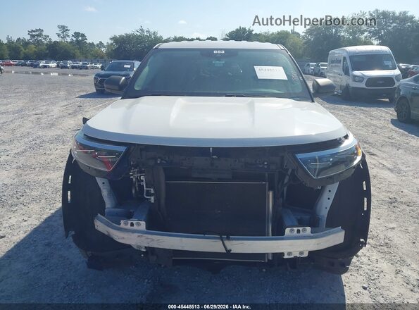 1FMSK8BB7MGC23189 2021 FORD EXPLORER Белый Вид задней части салона