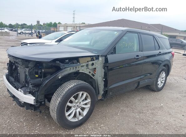 1FMSK8BH1MGA38396 2021 FORD EXPLORER Black Передня ліва чверть