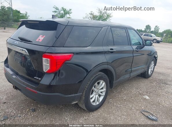 1FMSK8BH1MGA38396 2021 FORD EXPLORER Black Задня права чверть
