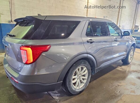 1FMSK8BH6MGA69854 2021 FORD EXPLORER Gray Rear right