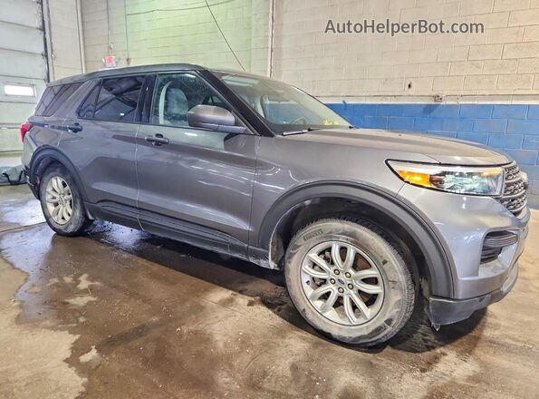 1FMSK8BH6MGA69854 2021 FORD EXPLORER Gray Front right