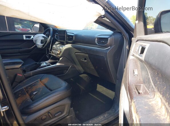 1FMSK8DH0LGA51796 2020 FORD EXPLORER Black Front interior view