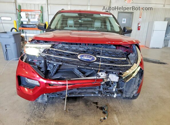 1FMSK8DH0LGA81106 2020 FORD EXPLORER Red წინა ხედი