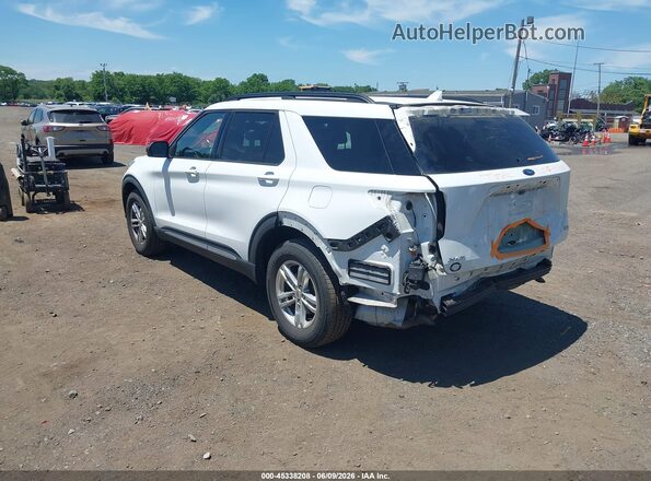 1FMSK8DH0LGC20327 2020 FORD EXPLORER Белый Задняя левая четверть