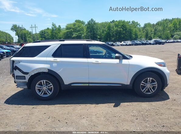 1FMSK8DH0LGC20327 2020 FORD EXPLORER Белый Панорамный вид салона 360°