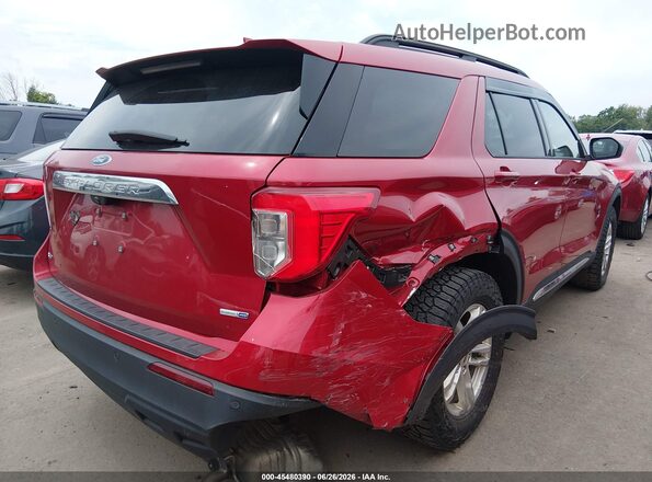 1FMSK8DH0LGC87848 2020 FORD EXPLORER Red Вид спереду