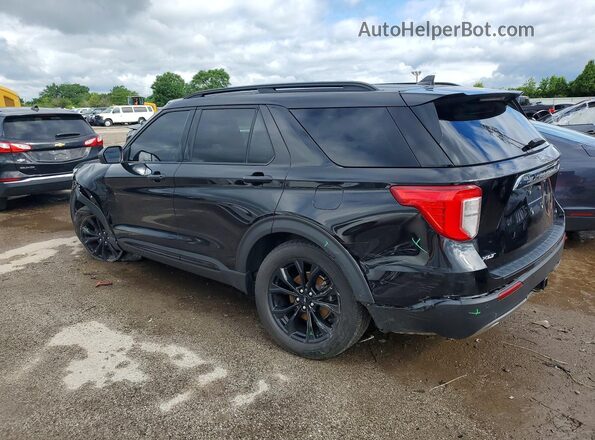 1FMSK8DH0LGD04115 2020 FORD EXPLORER Black Tył lewy