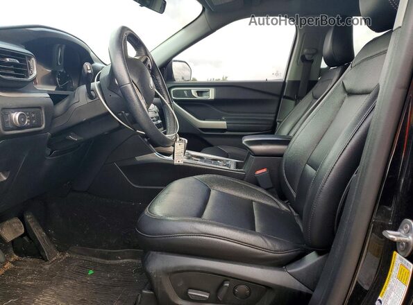 1FMSK8DH0LGD04115 2020 FORD EXPLORER Black Widok wnętrza z przodu