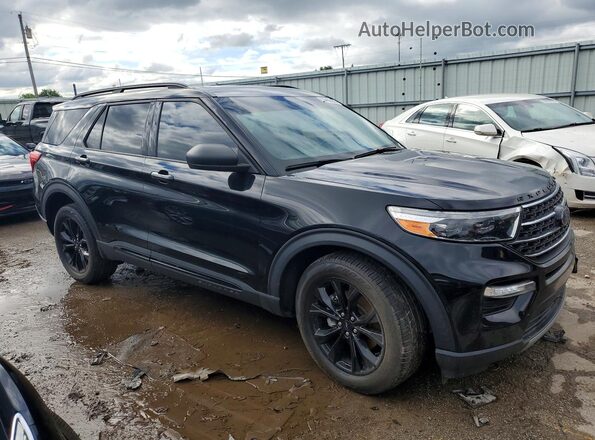 1FMSK8DH0LGD04115 2020 FORD EXPLORER Black Przód prawy