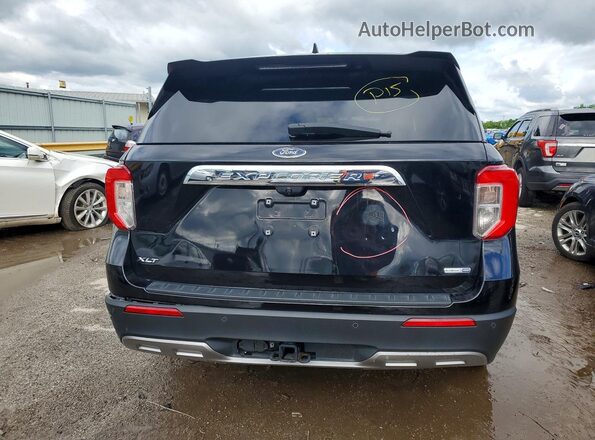 1FMSK8DH0LGD04115 2020 FORD EXPLORER Black Widok z tyłu