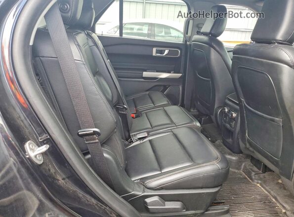 1FMSK8DH0LGD04115 2020 FORD EXPLORER Black Widok wnętrza z tyłu